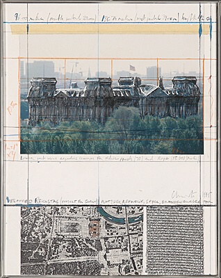Christo & Jeanne-Claude, "Wrapped Reichstag"