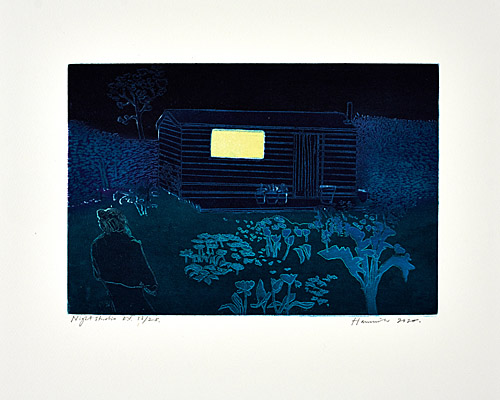 Tom Hammick, "Night Studio"
