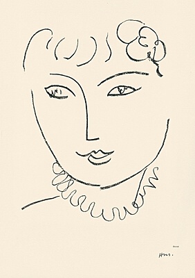 Henri Matisse, "La Pompadour",Duthuit 677, pl. 375