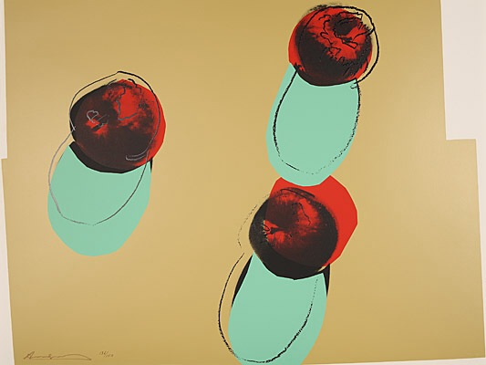 Andy Warhol, "Space fruit: Still lifes", Feldman/Schellmann II.198 - 203
