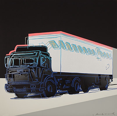 Andy Warhol, "Truck 1985", Feldman/Schellmann II.367 - 370